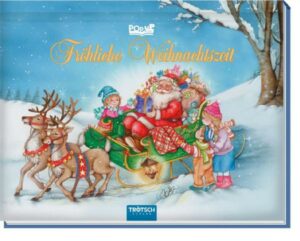 Mini Pop-Up Buch 'Fröhliche Weihnachtszeit'