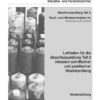 Textil- und Modeschneider/-in. Abschlussprüfung Teil 2