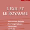 Fiche de lecture L'Exil et le Royaume (Analyse littéraire de référence et résumé complet)
