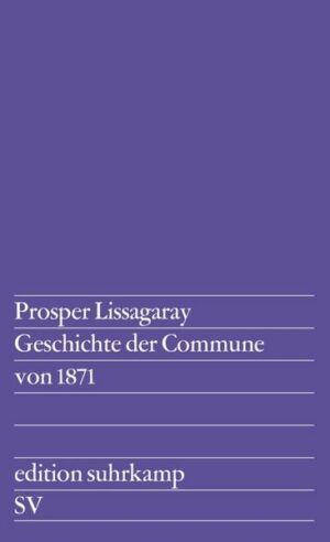 Geschichte der Commune von 1871