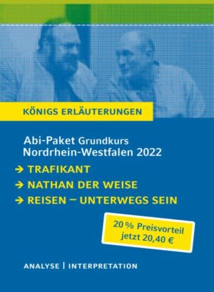 Abitur Deutsch NRW 2022 GK - Königs Erläuterungen - Paket