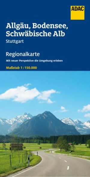 ADAC Regionalkarte 15 Allgäu
