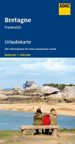 ADAC Urlaubskarte Bretagne 1:200.000