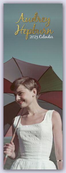 Audrey Hepburn 2023 - Slimline-Kalender