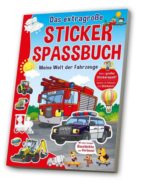 Stickerspaßbuch Fahrzeuge