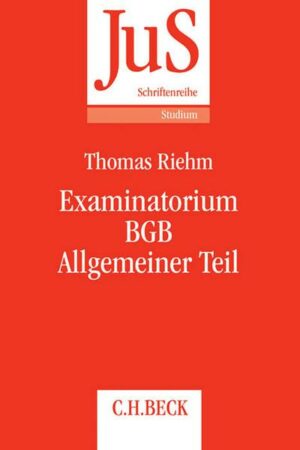 Examinatorium BGB Allgemeiner Teil