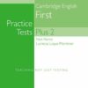 Cambridge First Practice Tests Plus New Edition Students' Book with Key