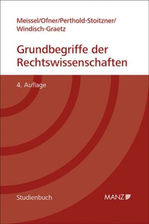 Grundbegriffe der Rechtswissenschaften