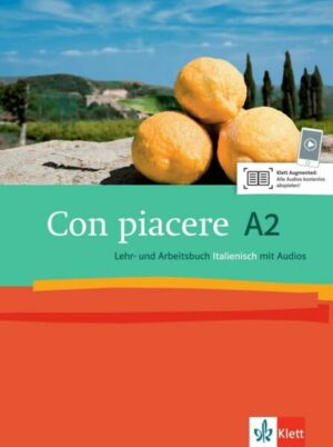 Con piacere. Lehr- und Arbeitsbuch mit 2 Audio-CDs. A2