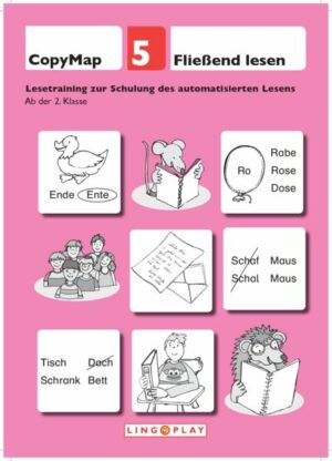 CopyMap 5: Fließend Lesen. Lesetraining zur Schulung des automatisierten Lesens