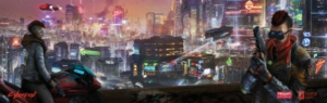 Cyberpunk RED Datenschirm