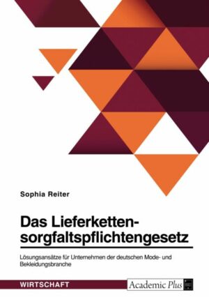 Das Lieferkettensorgfaltspflichtengesetz. Lösungsansätze für Unternehmen der deutschen Mode- und Bekleidungsbranche