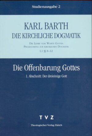 Die Kirchliche Dogmatik. Studienausgabe.