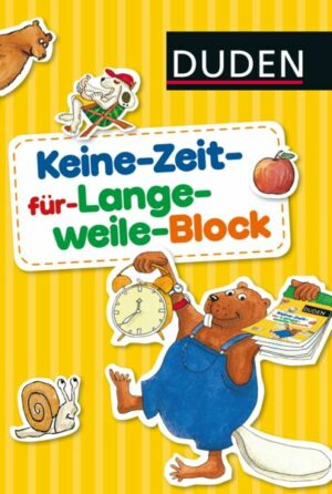 Duden: Keine-Zeit-für-Langeweile-Block