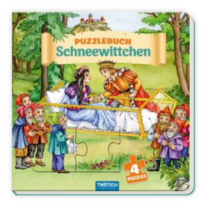 Trötsch Pappenbuch Puzzlebuch Schneewittchen