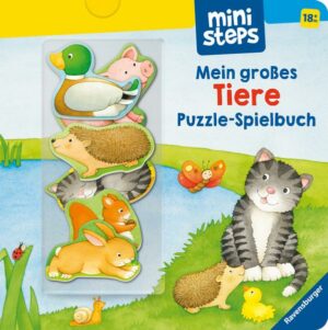 Ministeps: Mein großes Tiere Puzzle-Spielbuch