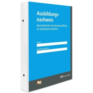 Ausbildungsnachweis Dachdeckerhandwerk