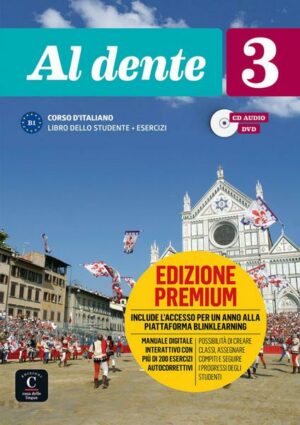 Al dente 3 (B1). Libro dello studente+ esercizi + CD + DVD + Premium