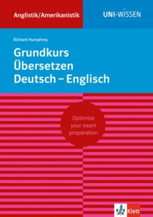 Grundkurs Übersetzen Deutsch-Englisch