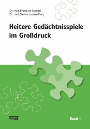 Heitere Gedächtnisspiele im Großdruck 1