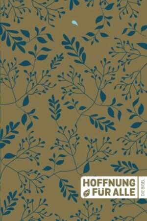 Hoffnung für alle. Die Bibel. - 'Golden Leaves / Blue Edition'