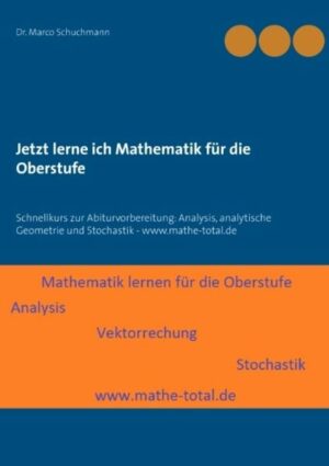 Jetzt lerne ich Mathematik für die Oberstufe