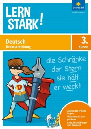 LERNSTARK. Deutsch Rechtschreibung 3