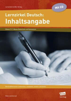 Lernzirkel Deutsch: Inhaltsangabe