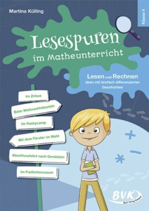 Lesespuren im Matheunterricht Klasse 4