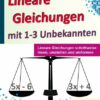 Lineare Gleichungen mit 1-3 Unbekannten