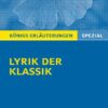 Lyrik der Klassik.