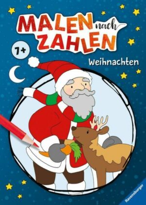 Malen nach Zahlen ab 5: Weihnachten