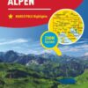 MARCO POLO Länderkarte Alpen 1:800.000