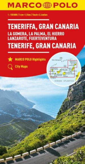 MARCO POLO Regionalkarte Teneriffa