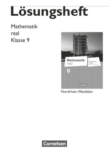 Mathematik real 9. Sj. Lös. Diff. Ausg. NRW