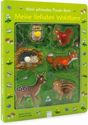 Mein schönstes Puzzle-Buch. Meine liebsten Waldtiere