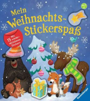 Mein Weihnachts-Stickerspaß