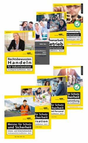Meister für Schutz und Sicherheit – Bücherbundle GQ + HQ