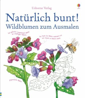 Natürlich bunt! Wildblumen zum Ausmalen