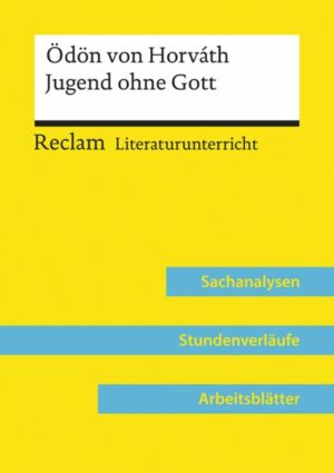 Ödön von Horváth: Jugend ohne Gott (Lehrerband)