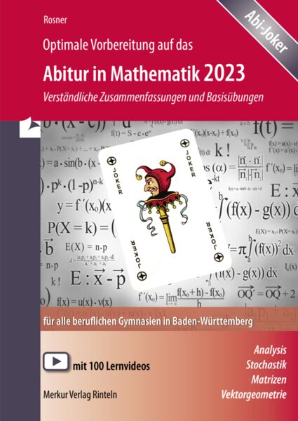 Optimale Vorbereitung auf das Abitur in Mathematik 2023