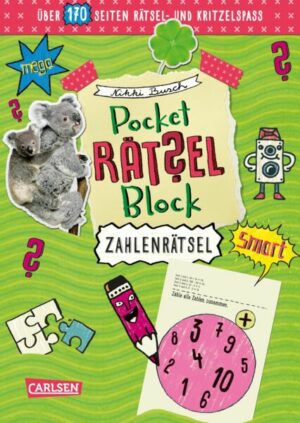 Pocket-Rätsel-Block: Zahlen-Rätsel