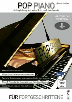 Pop Piano - Liedbegleitung und freies Spiel nach Leadsheets - mit CD+ (Audio/Video)