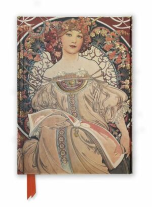 Premium Notizbuch DIN A5: Alphonse Mucha