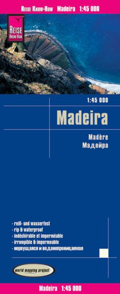 Reise Know-How Landkarte Madeira (1:45.000)