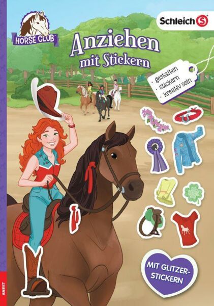 SCHLEICH® Horse Club – Anziehen mit Stickern