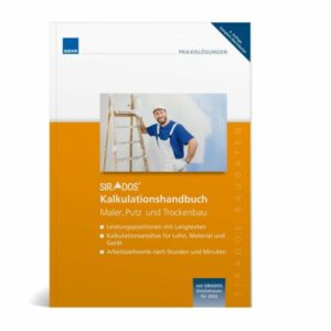 SIRADOS Kalkulationshandbuch - Maler