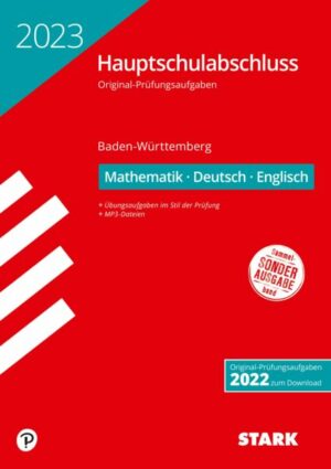 STARK Original-Prüfungen Hauptschulabschluss 2023 - Mathematik