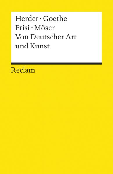 Von Deutscher Art und Kunst