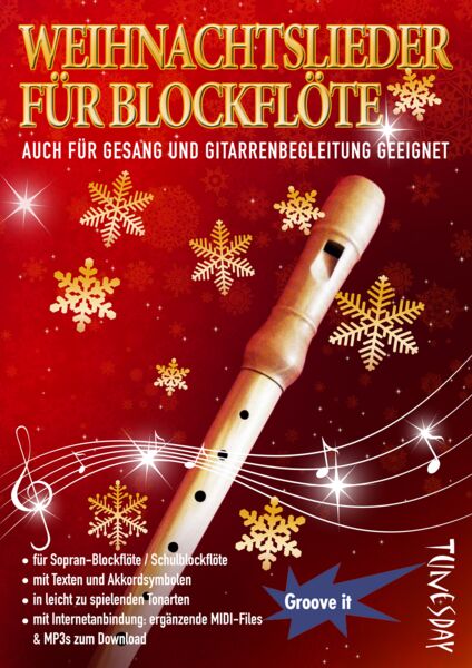 Weihnachtslieder für Blockflöte - B-Ware!